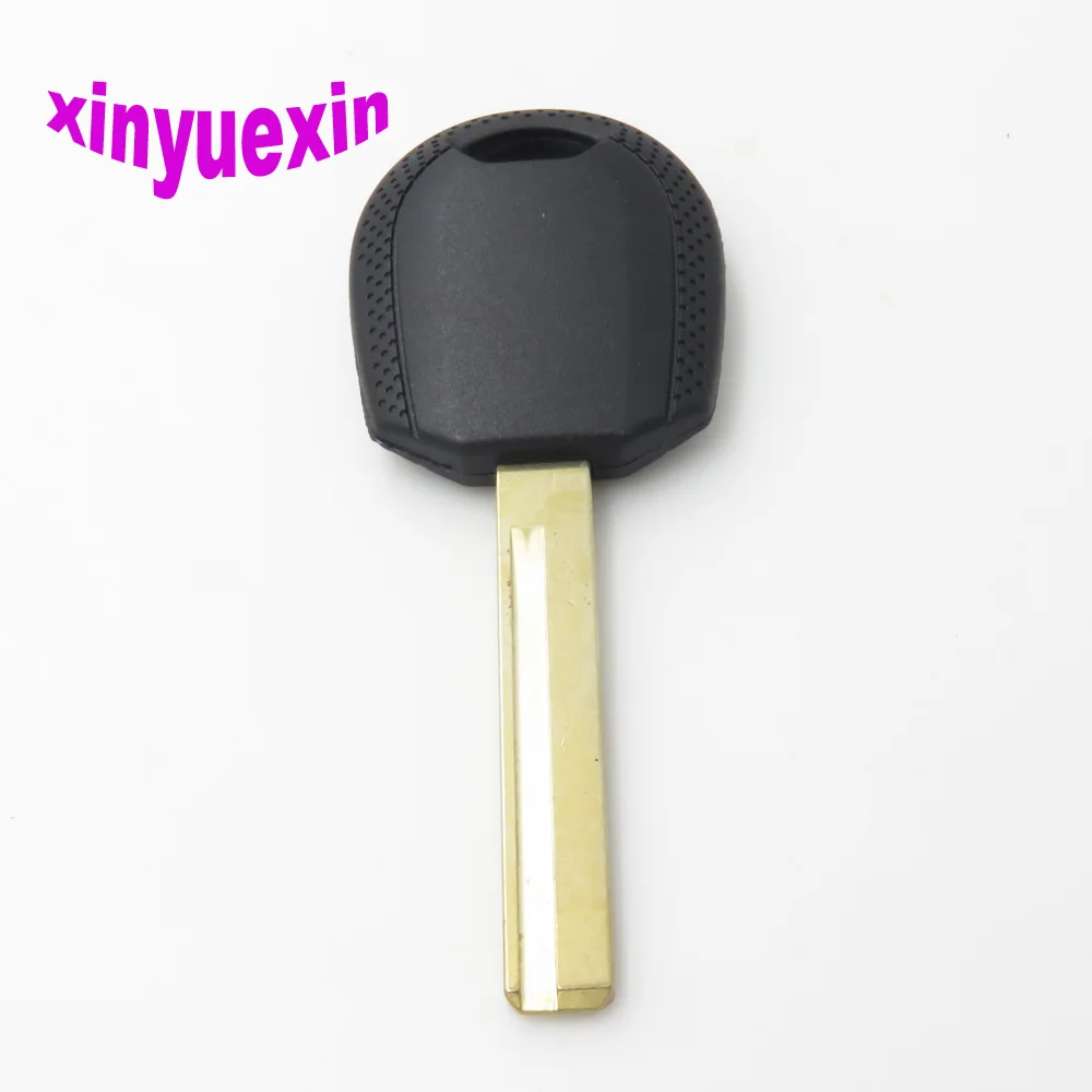 Xinyuexin Right Key Blade Uncut Transponder Chip Key Shell FOB Case For Hyundai Accent Replacement Chip Key Shell FOB Case