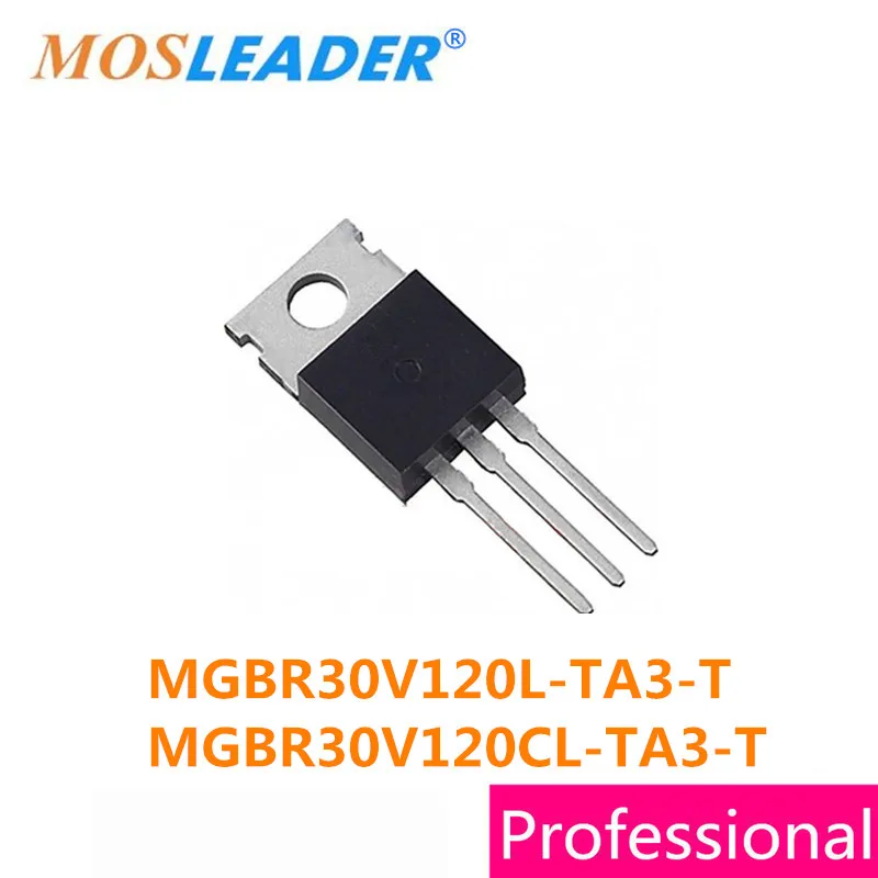 

Mosleader 50pcs TO220 MGBR30V120L-TA3-T MGBR30V120 MGBR30V120L MGBR30V120CL, высокое качество