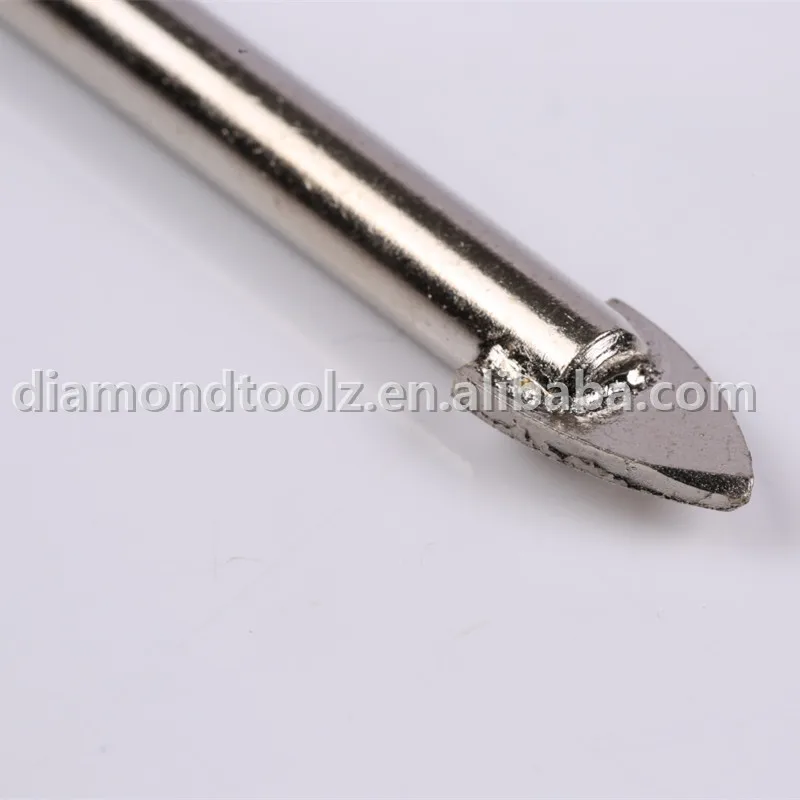 Talentool จัดส่งฟรี5ชิ้น/ล็อต14Mm Spear Point ทังสเตนคาร์ไบด์บิตสำหรับเจาะกระจกกระเบื้องเซรามิคพอร์ซเลน