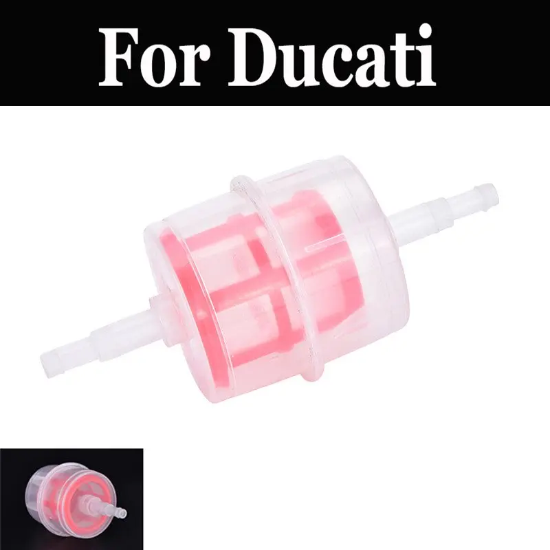 1pc Cleanable Inline Fuel Filter For Universal Installation For Ducati Monster 1100 1100s 696 Multistrada 1100 1100s Sport 1000s