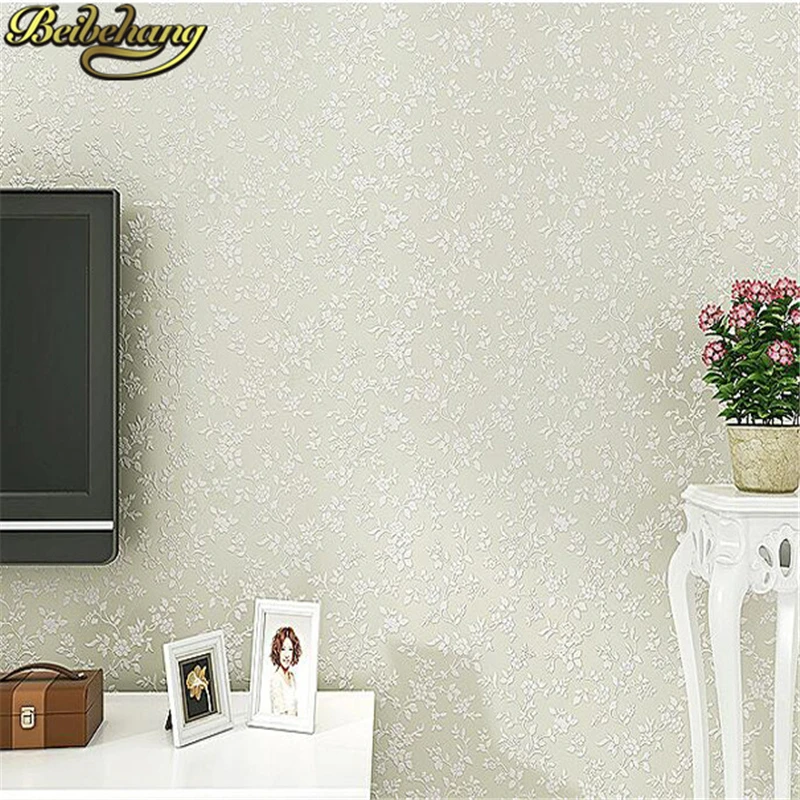 

beibehang papel de parede 3d Solid color pasture garden wallpaper for walls 3 d Home Decoration Textured Wall paper Roll tapety