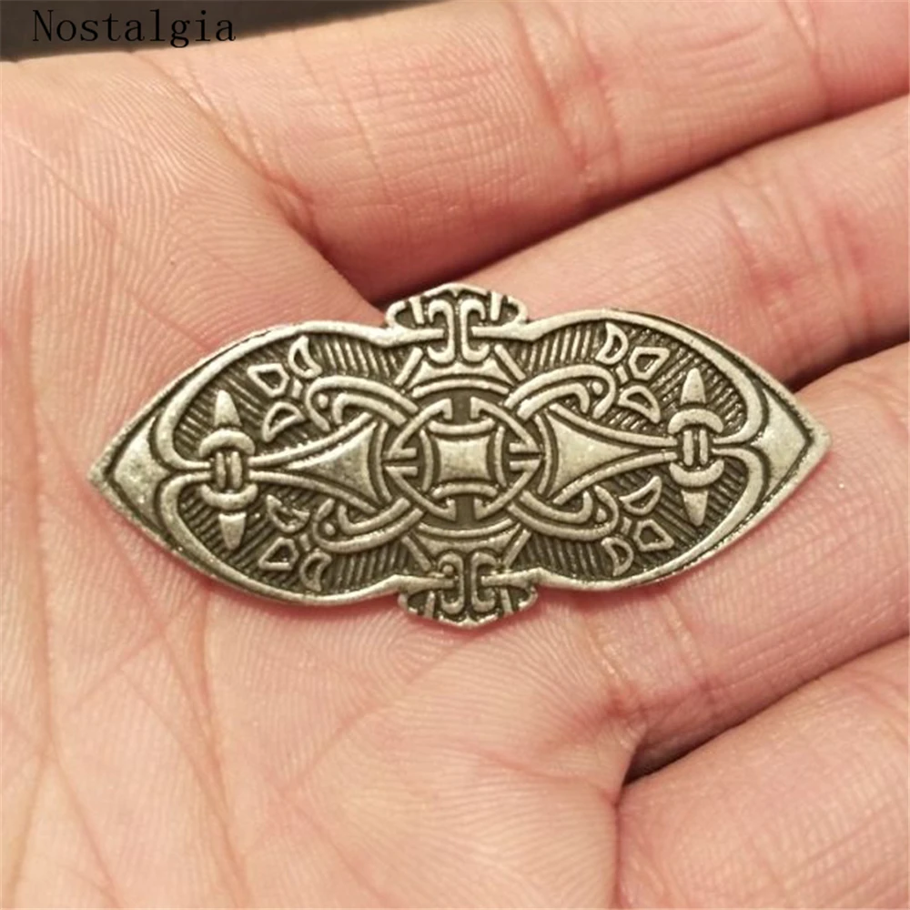 Nostalgia 1pcs Legendry Nordic Vikings Amulet fibula Brooches Viking broochs amulet talisman jewelry brooch