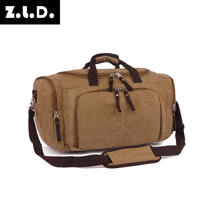 

Vintage Canvas Large Capacity Simple Men Travel Bags Women Luggage Travel Bags Travel Duffle Bag maletas de viaje sac de voyage