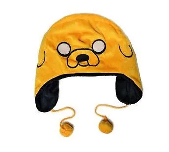 Czapka z czapką miękki pluszowy z motywem Finn Jake / Fionna czapka z motywem kreskówki i TV Cosplay czapka zimowa ciepła czapeczka dla dorosłych i