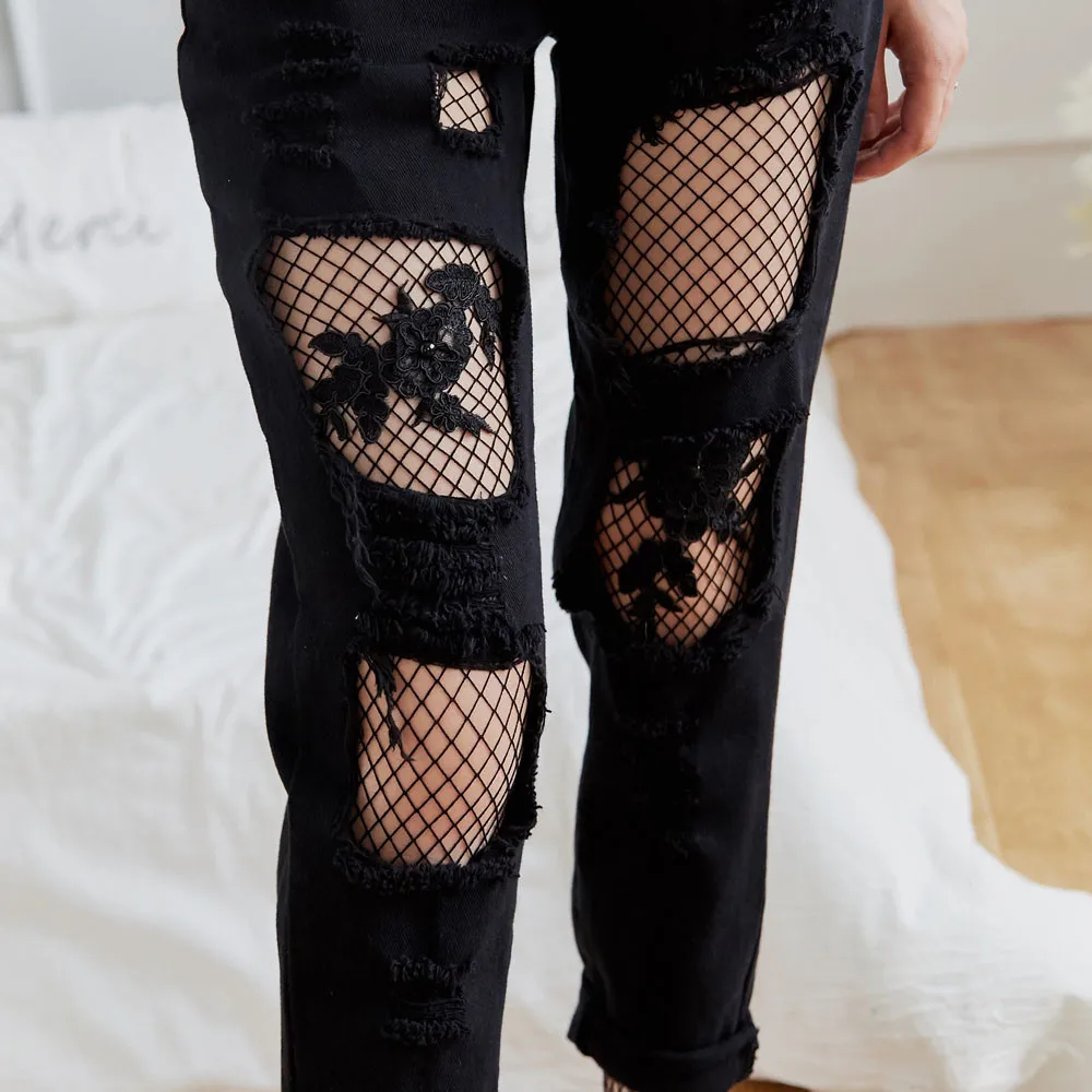 Women Sex Sock Transparent Fishnet Silk Lady Mesh Pantyhose fashion diamond socks Female 2018