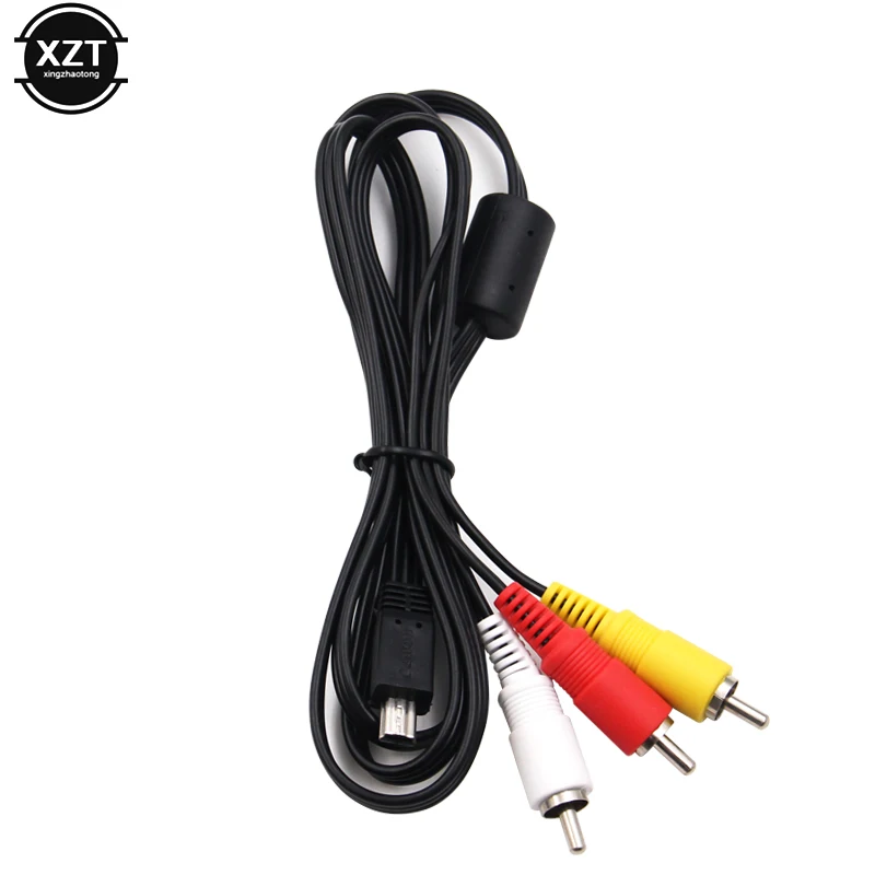 Mini USB to 3 RCA AV Cable Camera Audio Video for Canon EOS 5D2 5D Mark III 6D 7D 60D 70D 700D 760D G7X G1X SX50 G16 IS 980 new