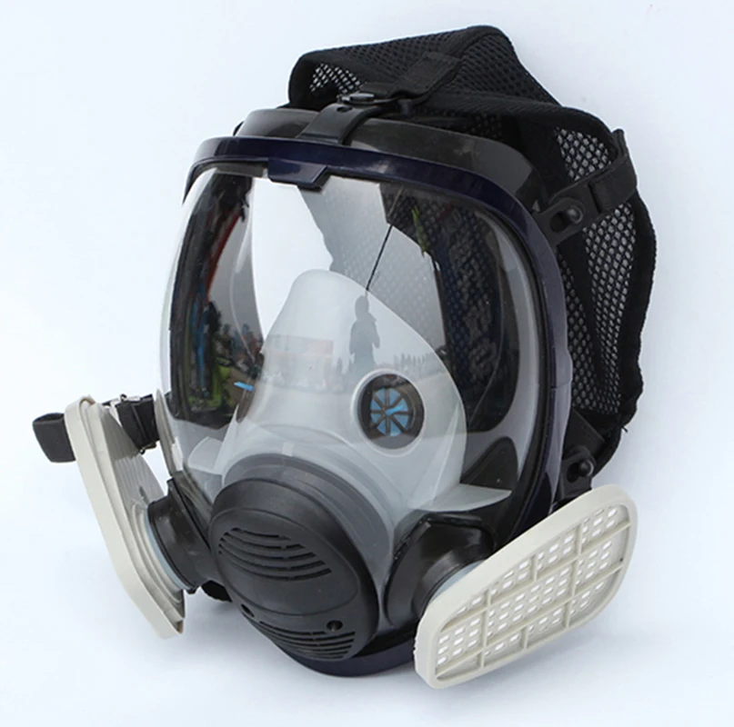 9 In 1 Suit Industry Painting Spray Gas mask Same For 3 M 6800 Full Face Chemcial Respirator Dust Gas mask