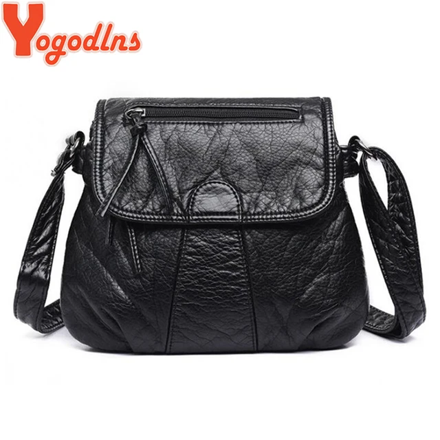 Yogodlns modowa designerska damska torebka nowa wysokiej jakości torba Crossbody miękka torba na ramię ze skóry PU moda torebki kobiece torebki