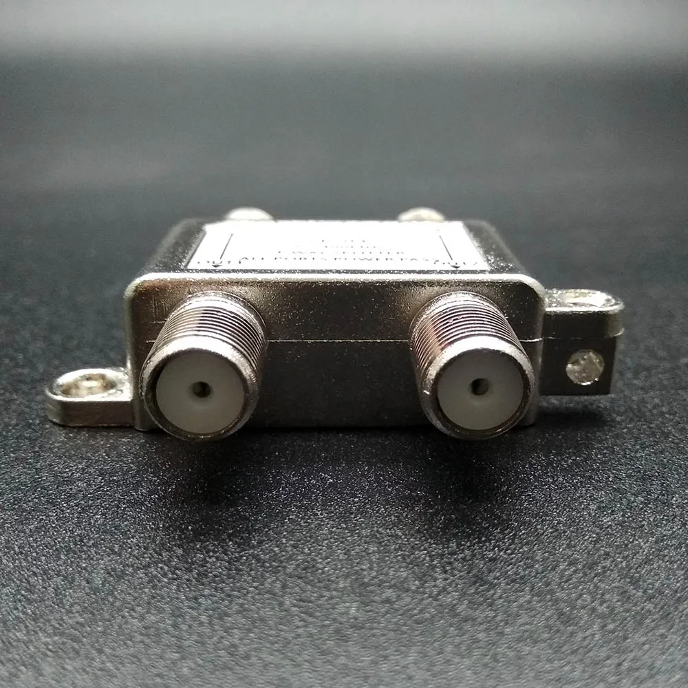 Receptor alto da tevê satélite do isolamento da frequência 5-2400 mhz do divisor satélite da tevê de 3 vias para o design de satv/catv