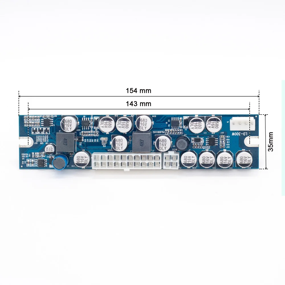 12 فولت تيار مستمر المدخلات 300 واط الذروة الناتج البسيطة ITX بيكو PSU تيار مستمر ATX الكمبيوتر التبديل Realan تيار مستمر امدادات الطاقة التعدين PSU لخادم الكمبيوتر