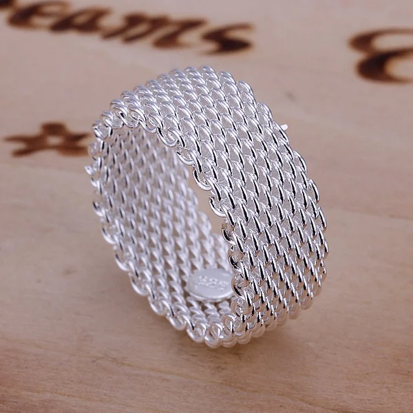 wholesale , fashion Silver color Rings christmas gifts beautiful cute trendy Jewelry for women wedding Free shipping R040