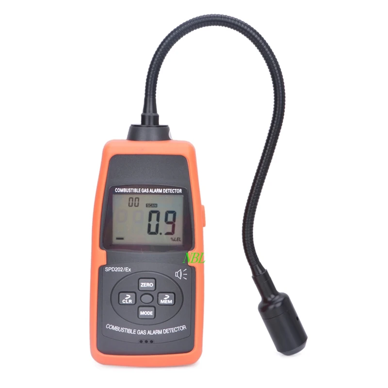 High Accuracy Professional Combustible Gas Detector For Detect Slight Gas Leakage With Acousto-optic Alarming &99 Date Record