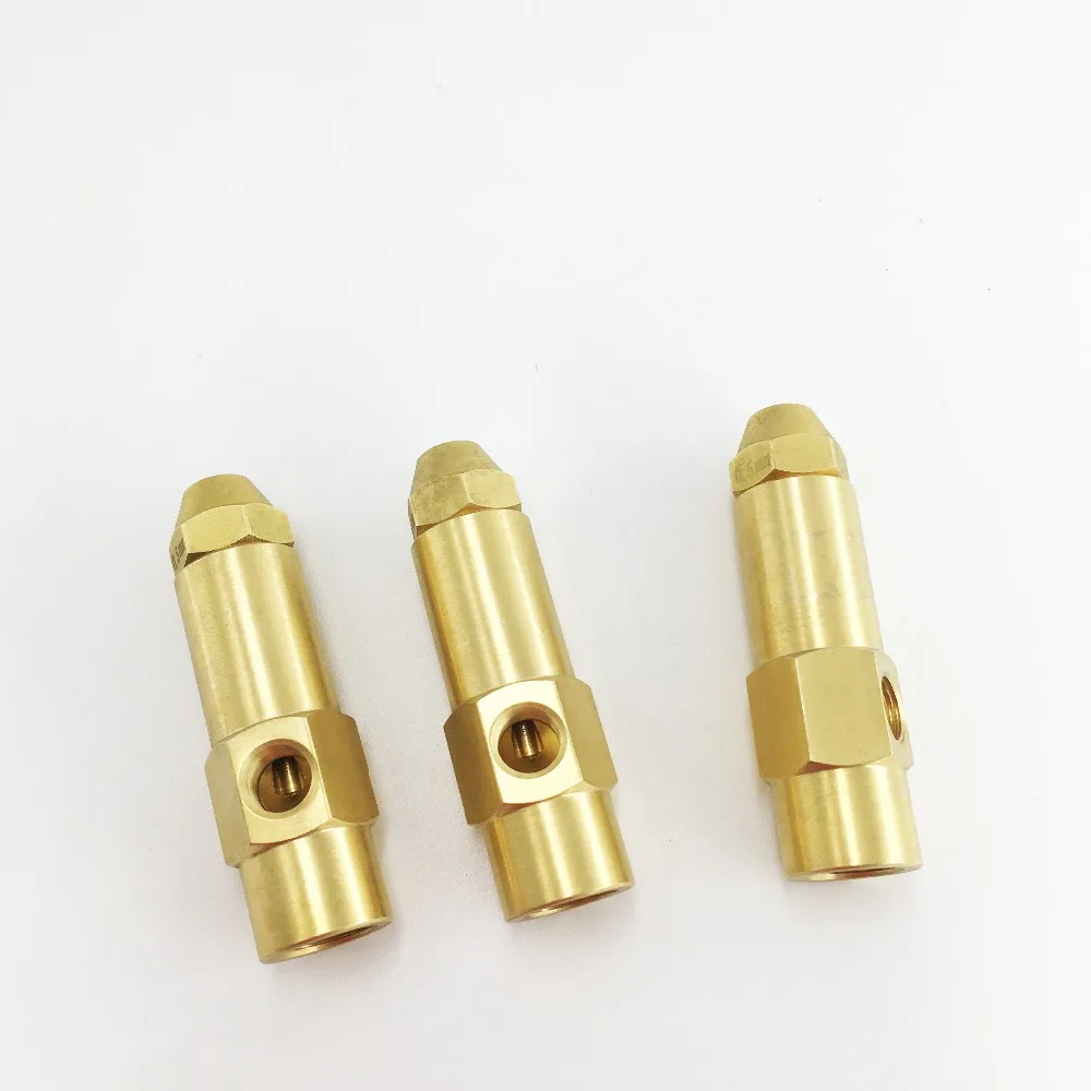 Brass Fuel Accessories,Waste oil burner nozzle, Heavy Diesel Waste Oil Alcohol-based Fuel Burner Spray Nozzle