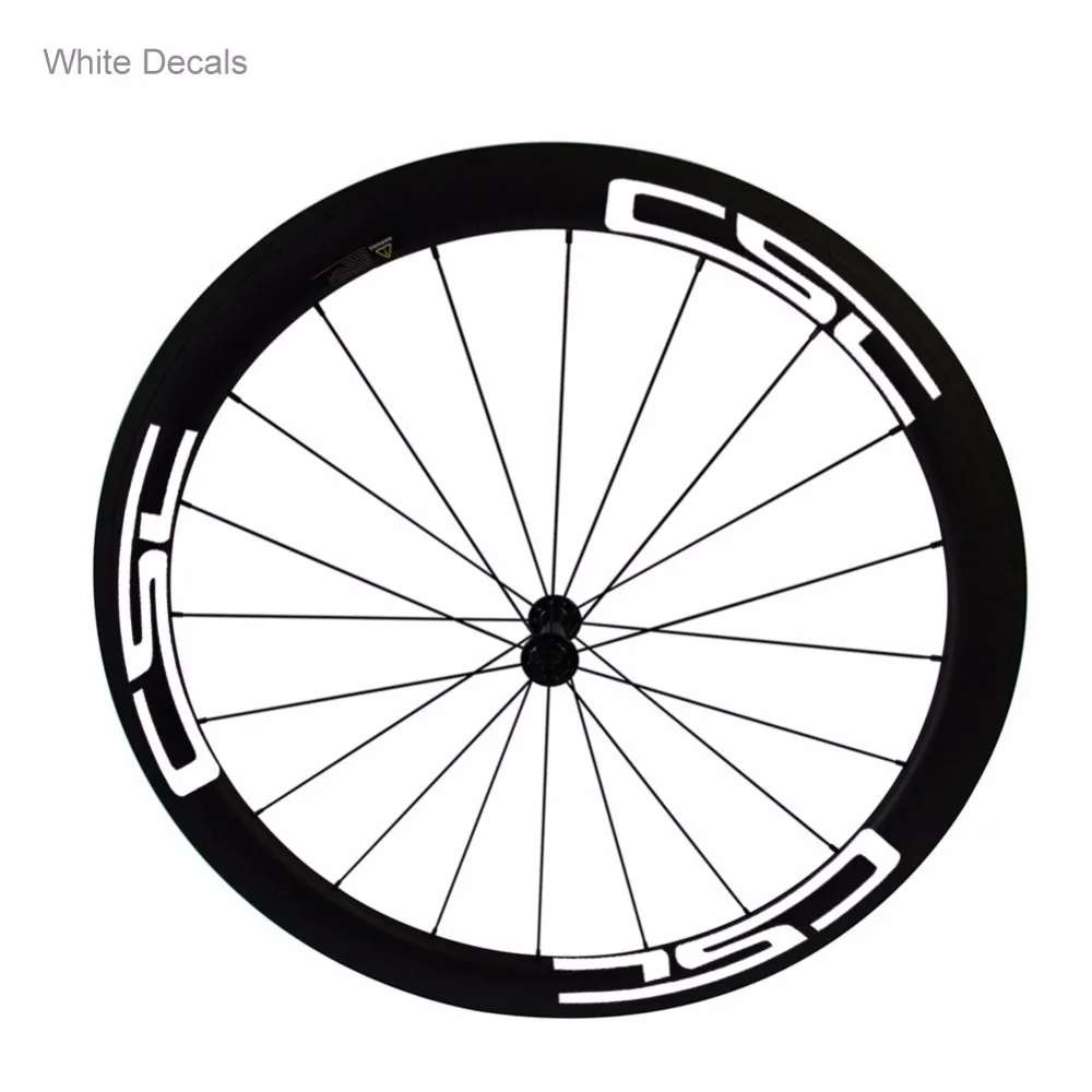 CSC LOGO Sticker Fee For Wheelset  (White/Black /Red and White )