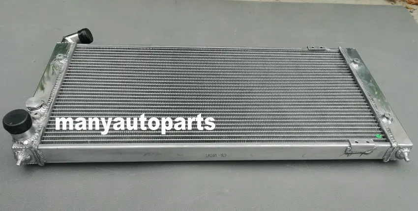 PER VW Golf 2 Corrado VR6 Turbo Radiatore in alluminio turbo 16V G60 VWO2 +2 VENTATORI