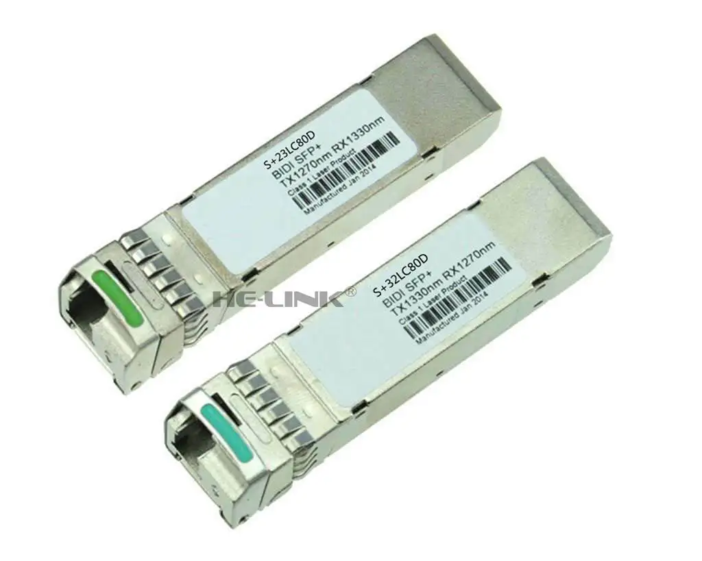 

LODFIBER S+2332LC80D Mikro-tik Compatible Pair of BiDi SFP 10G 80km Transceiver