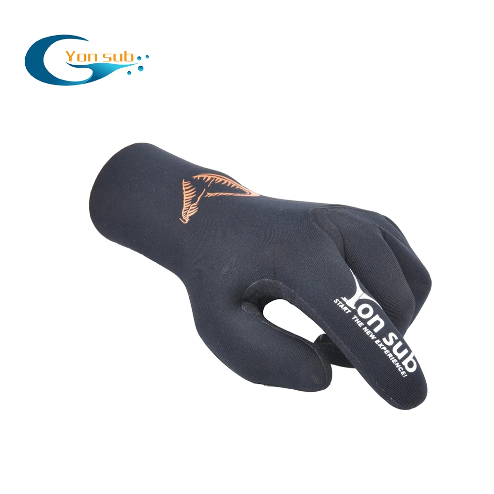 YONSUB-Scuba Diving Waterproof Super Stretch Gloves, Neoprene Diving Equipment, Swimming and Snorkeling, 3mm