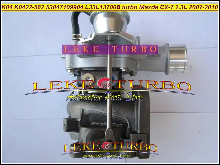 Free Ship Turbo K0422 582 K0422-582 53047109904 53047109907 L33L13700C For Mazda 6 3 For Mazda CX-7 2007- DISI NA 2.3L 244HP