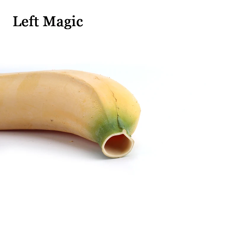 Rubber Fake Banana From Empty Hand Imitation Vanishing Appearing Banana Magic Tricks Stage Gimmick Props Illusion Comedy