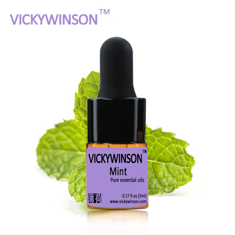 Mint Essential Oil 5Ml Mengemudi Menghilangkan Kelelahan Aromaterapi Menyegarkan Bio Minyak Wangi Minyak Minyak Esensial Murni