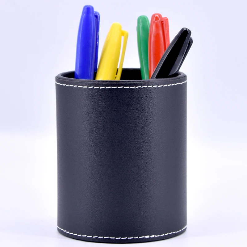 Color Pen Prediction with Leather Pen Holder Mentalism Magic Tricks  Stage Close Up Magia Illusions Gimmick Props Accessories