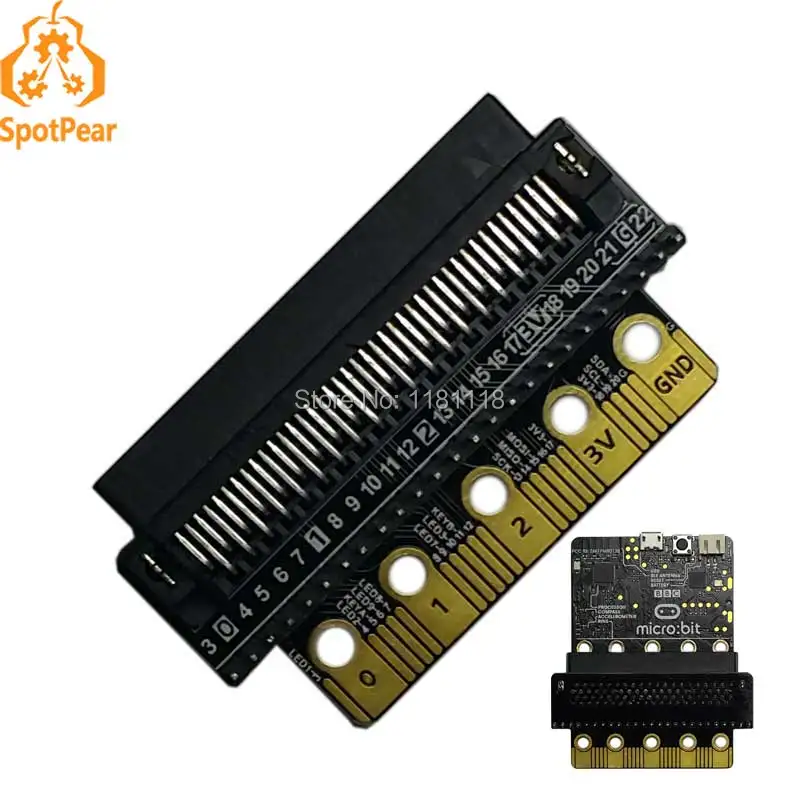 BBC micro:bit GPIO Expansion board (B) test GPIO