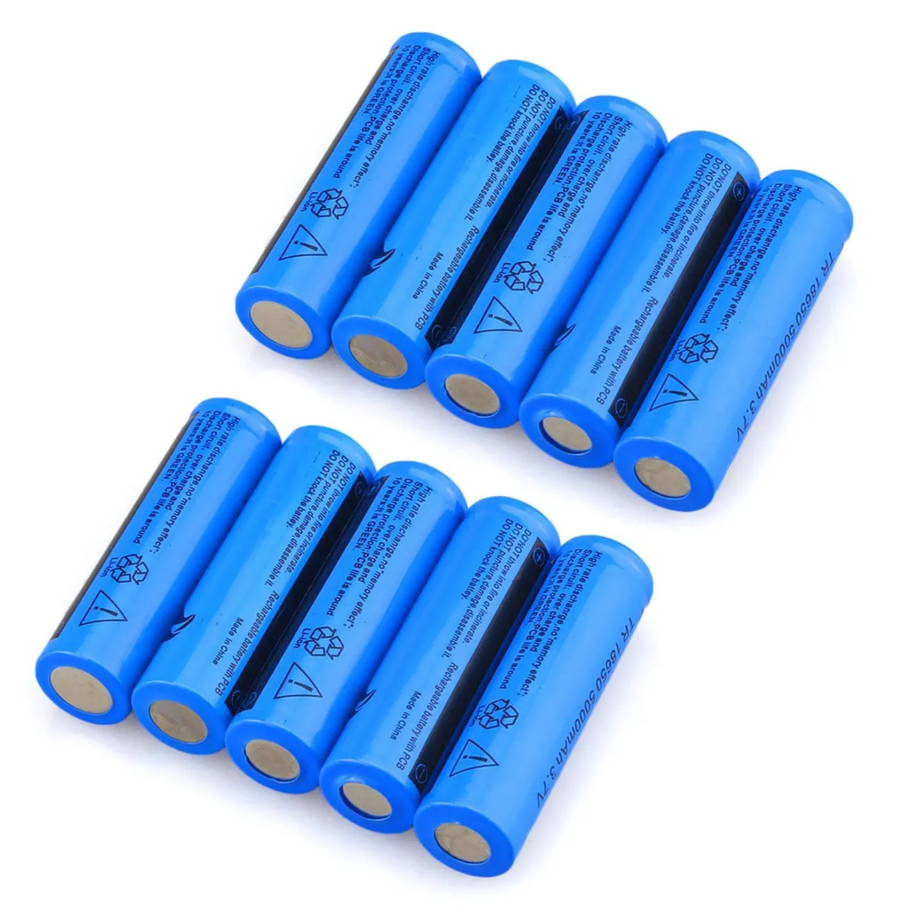 New 18650 Battery 3.7V 5000mAh 18650 Rechargeable Li-ion Batteria for LED Flashlight Pen Laser bateria 18650 5000mah