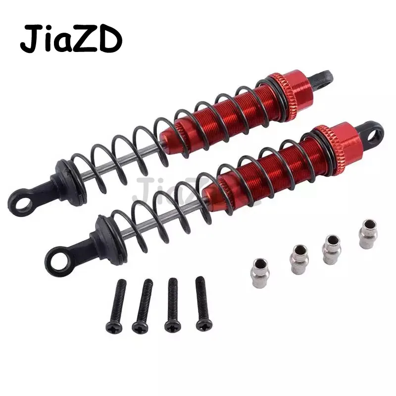 

2PCS Alloy 97mm Rear Shock Absorber Oil Filled Style Damper For Rc Model Car 1-12 Wltoys 12428 12423 0016 Truck Monster Short