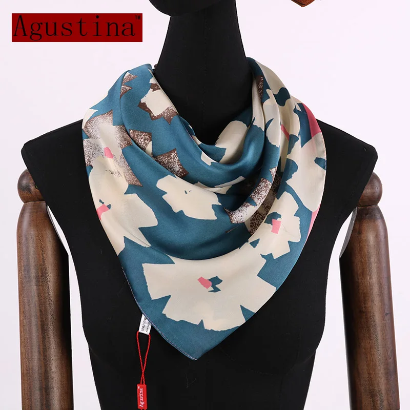 2018 Mới Lụa Thời Trang Xuân Hè Nữ Vuông Khăn Choàng Tơ Lụa Mũi Scarfs Nữ Khăn Quàng Khăn Choàng Stoles Nữ Khăn Choàng Và áo Tắm Len