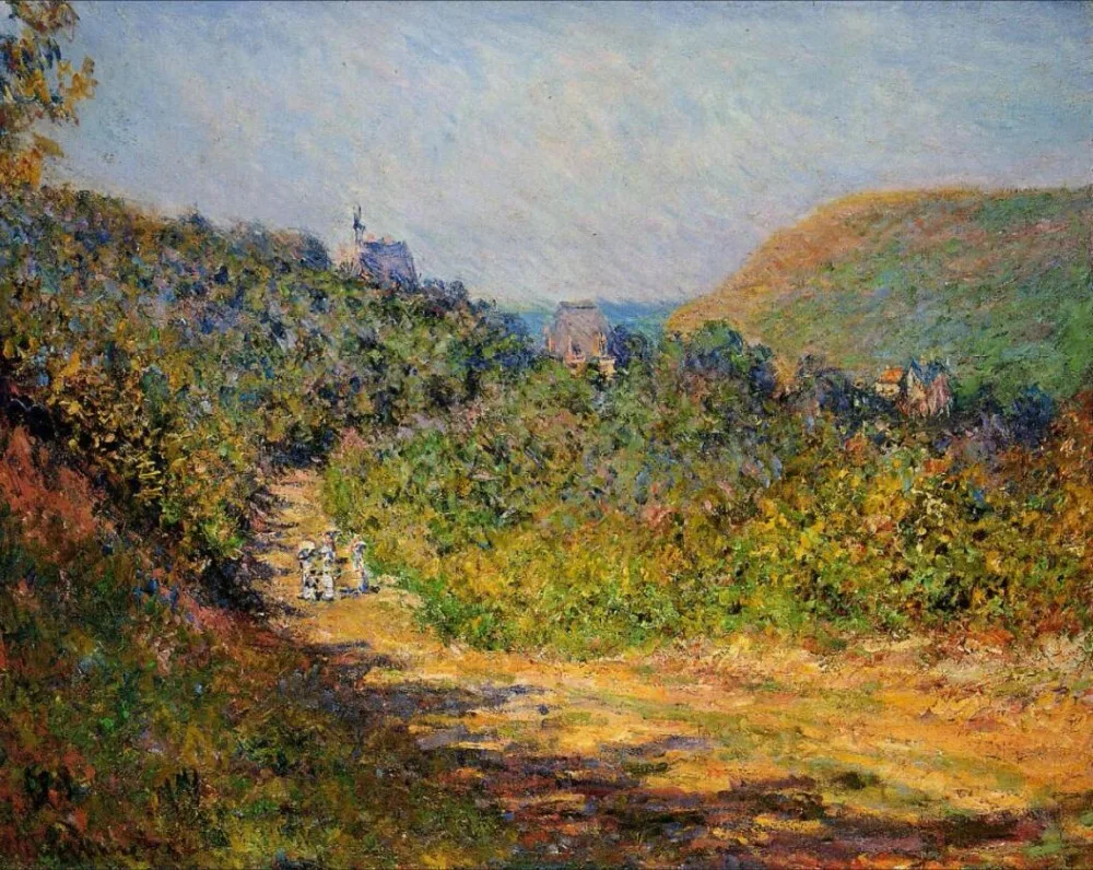 High quality Oil painting Canvas Reproductions At Les Petit-Dalles (1884) By Claude Monet hand painted