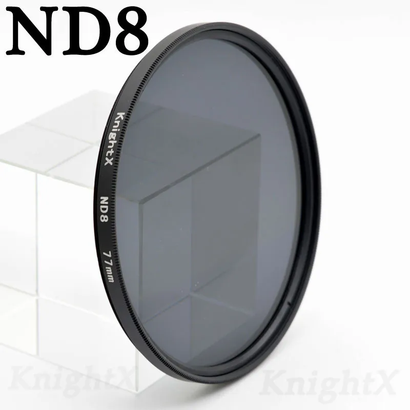 KnightX-filtro de lente de cámara FLD UV CPL ND Star gnd para canon eos sony nikon 49 52 55 58 62 67 72 77 mm d3300 kit dslr d5100 1300d