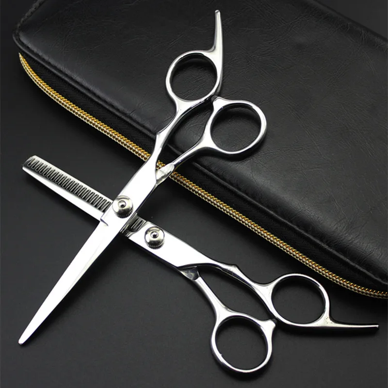 Japan 4cr steel 6'' cut hair scissors haircut sissors thinning barber makas haircutting hair cutting shears hairdresser scissors