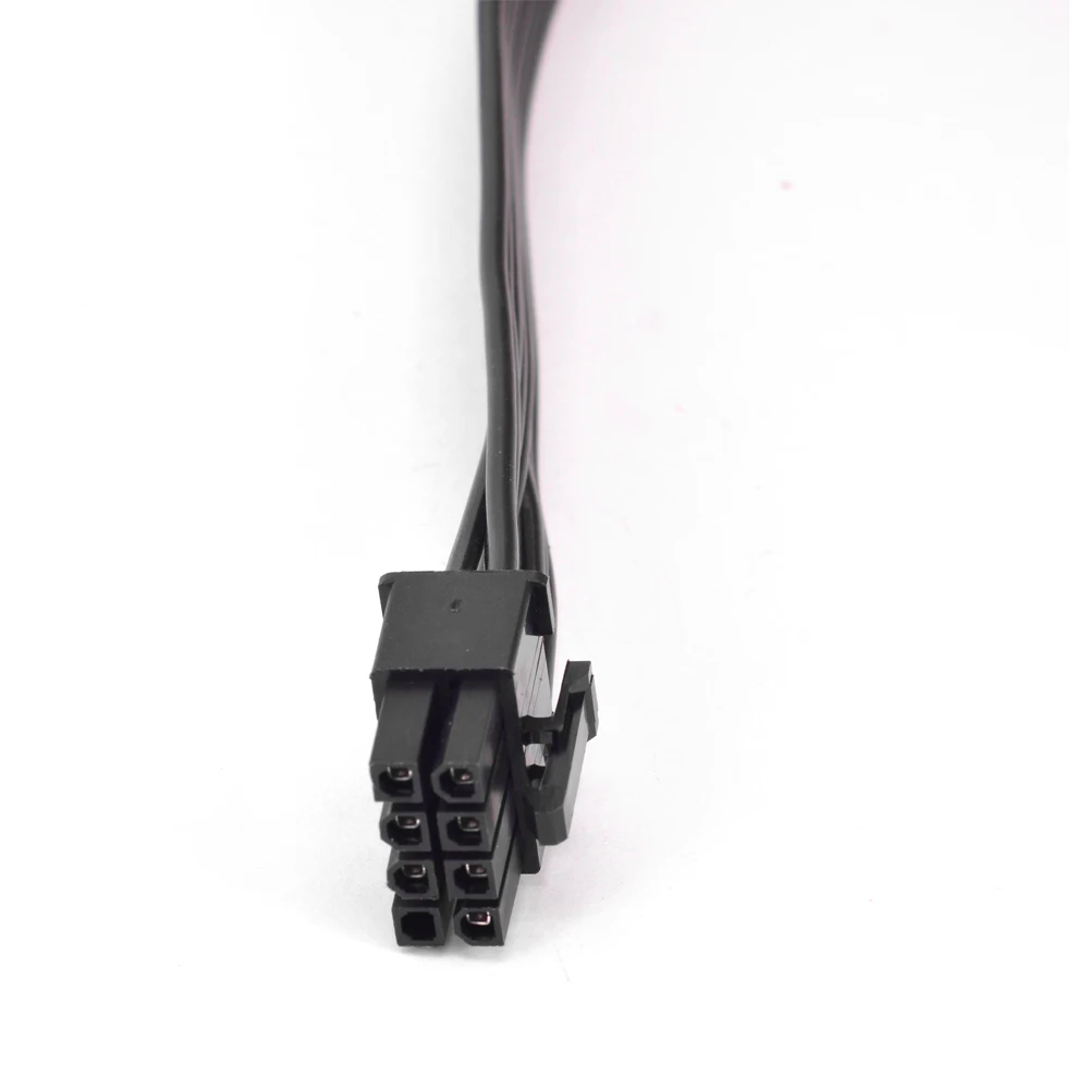 Cable de fuente de alimentación PCI express GPU de 8 pines a doble 6 + 2 pines, tarjeta gráfica PCI-e de 8 pines, Cable de alimentación de 1 a 2 para Corsair CS series