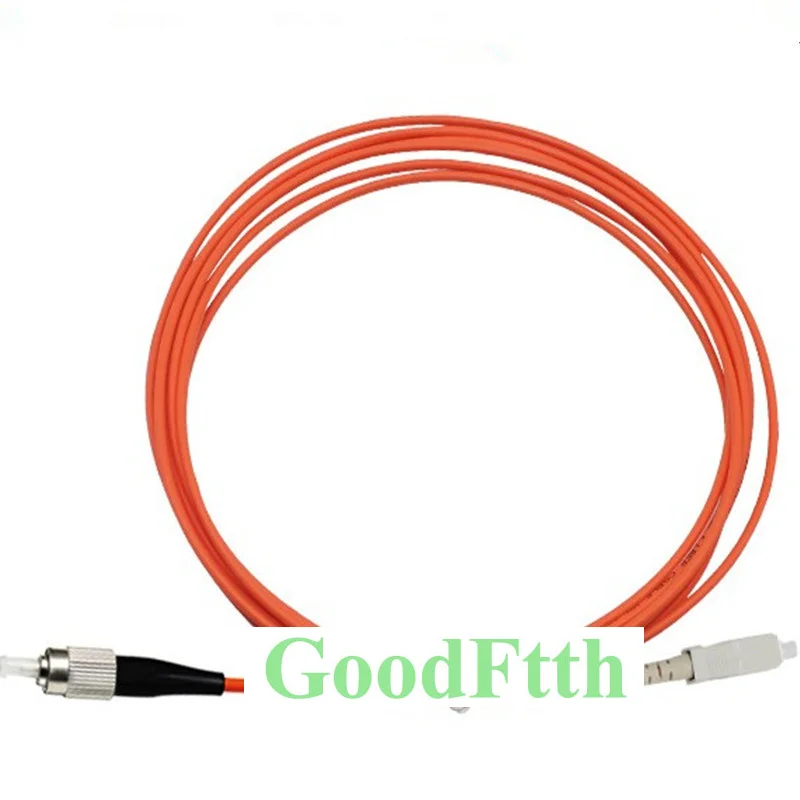 Multimode OM1 62.5/125 Fiber Patch Cords SC-FC Simplex GoodFtth 1m 2m 3m 4m 5m 6m 7m 8m 10m 15m