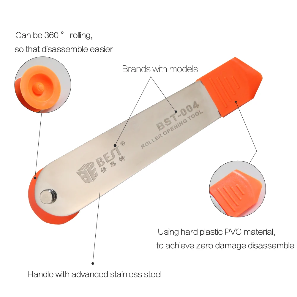 Tốt nhất BST-004 Điện Thoại Di Động Công Cụ Sửa Chữa/Con Lăn Mở Cửa Tools/Máy Thép Không Gỉ Mở Tool đối với iPad cho Máy Tính Bảng sửa chữa