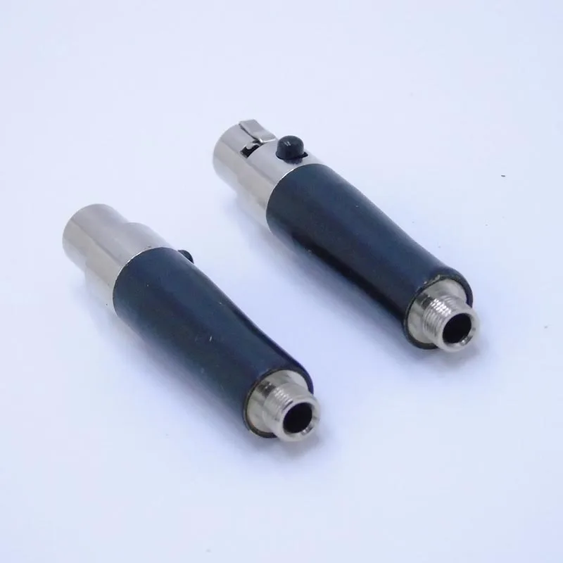 High quality 25pcs/lot Mini xlr 3 pin female to 3.5mm 1/8