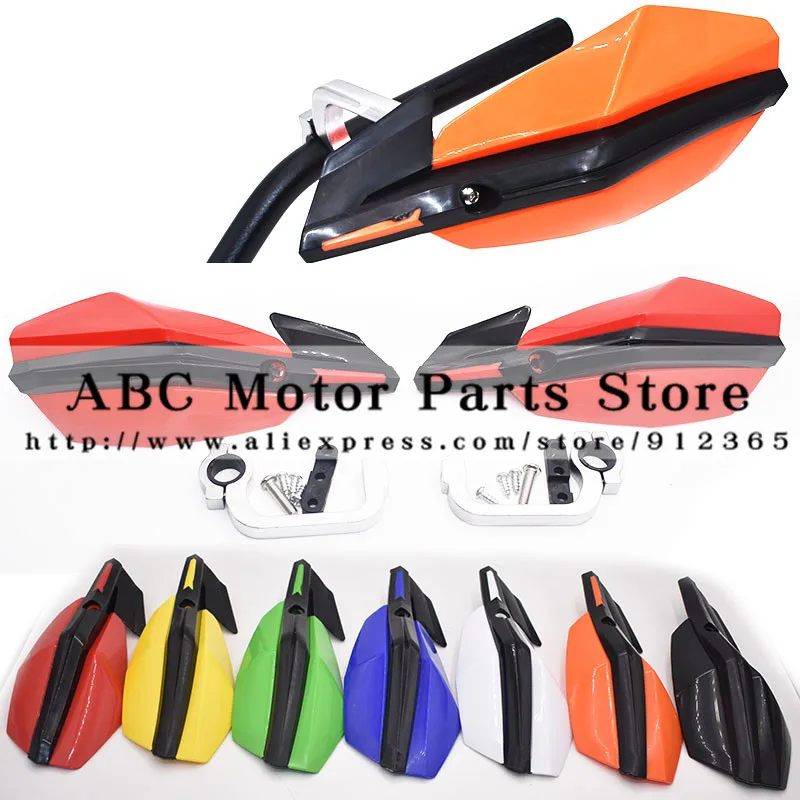 

Handguard Motorcycle Motorcross Supermoto Plastic Handlebar Handguards For Dirt Pit Bike Scooter ATV Quad