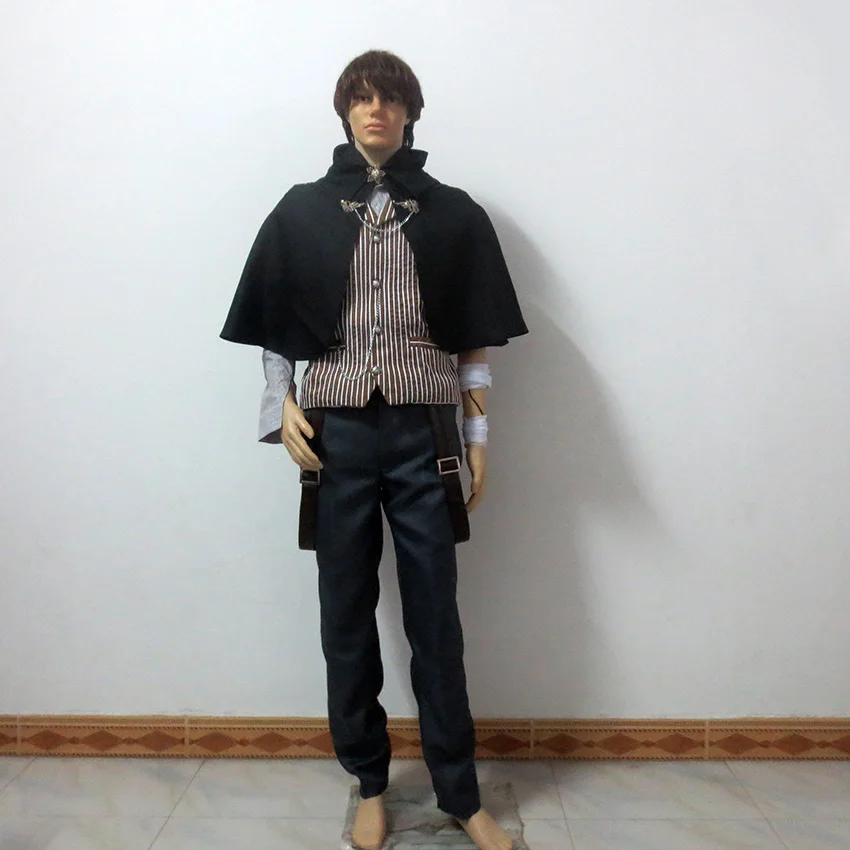 Bloodborne: The Old Hunters Foreigners Christmas Party Halloween Uniform Outfit Cosplay Costume Customize Any Size