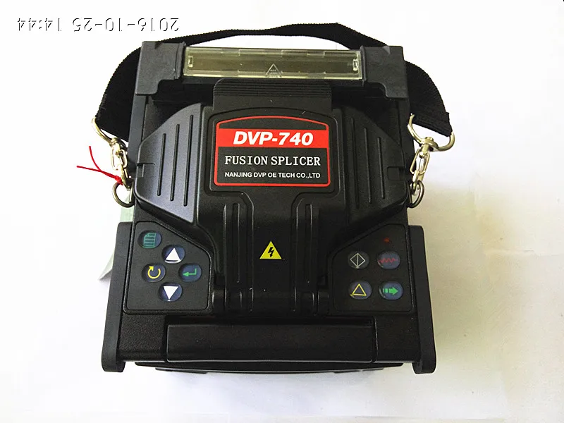 

English Version DVP-740 Mini FTTH Fiber Optic Splicing Machine Fusion Splicer