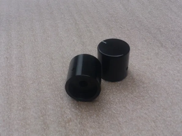 سريع الشحن 2 قطعة قطر 25 مللي متر ، ارتفاع 25 مللي متر المقبض/سبائك الألومنيوم الصلبة المقبض/مقياس الجهد المقبض HIFI ستيريو مكبر للصوت المقبض