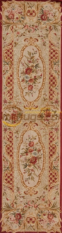 

Thick And Plush European Savonnerie Rug Handwoven Wool Carpets Big Carpet For Living Room Round Rug Upset Wool Knitting Carpets