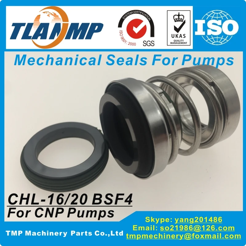 CHL-16/BSF4 , CHL-20/BSF4 Mechanical Seals for CNP CHL/CHLF-2-4-8-12-16-20 Series Horizontal Multistage Pumps