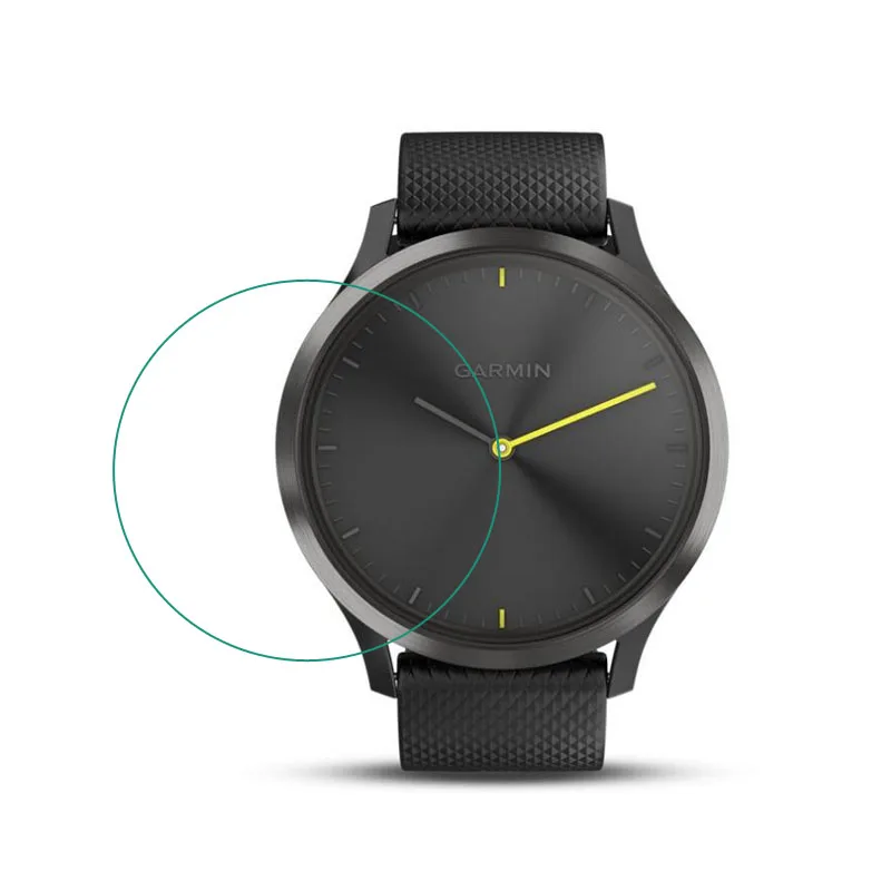 Ultra przejrzysty ochronna folia ze szkła hartowanego straż dla Garmin Vivomove HR inteligentny zegarek hartowany wyświetlacz zabezpieczenie ekranu