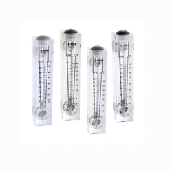 PMMA Liquid Flowmeter Water Flow Meter Rotameter Without Control Valve LZM-25 5-35L/min 4-40L/min 10-60L/min 15-150L/min