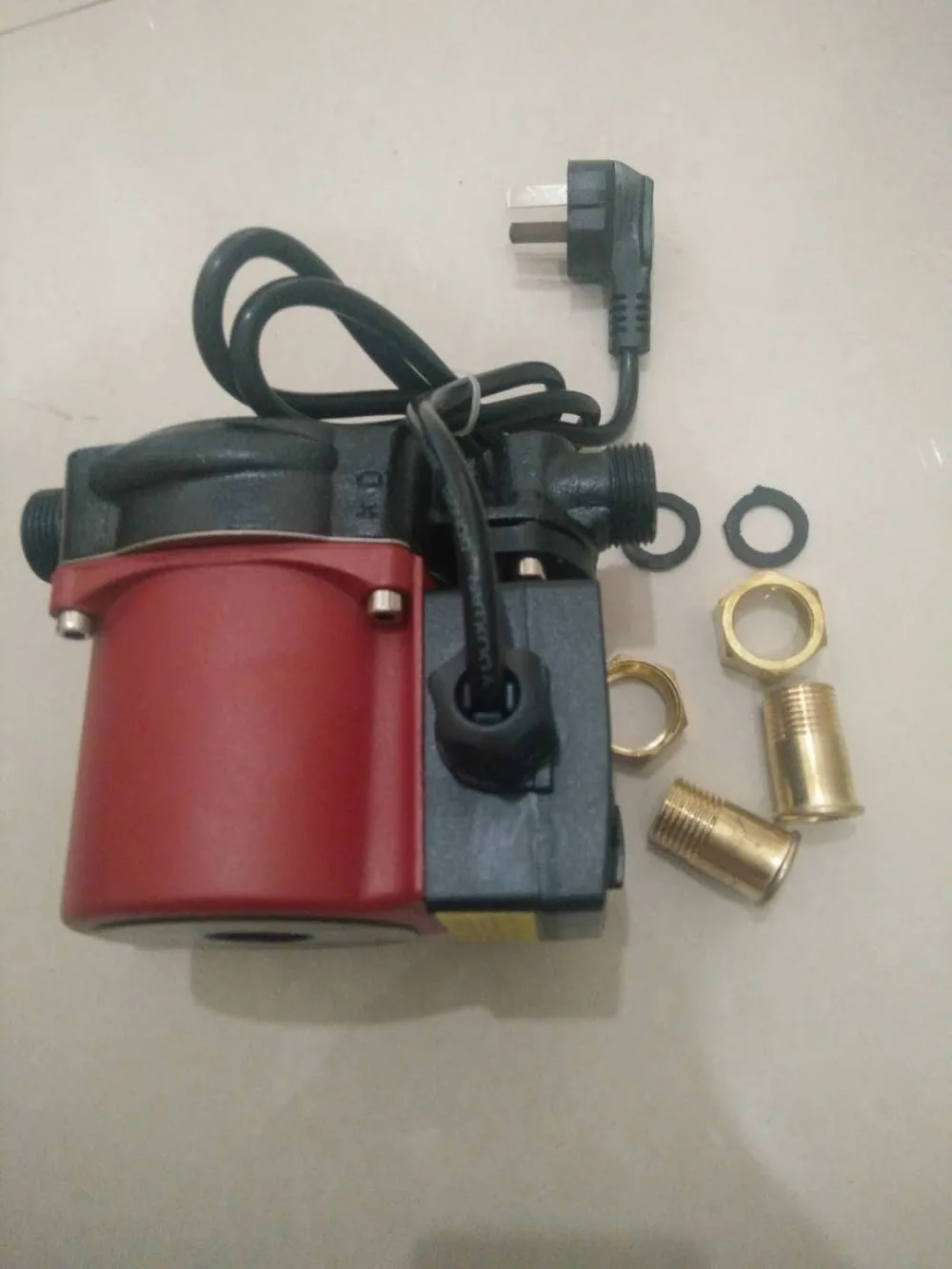 120W 90L/min hot water pressure booster pump fully automatic household water pressure booster pump for shower image 6