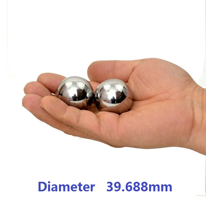 

5pcs/lot Dia 39.688mm steel ball bearing steel balls precision G16 Diameter 39.688 mm bearing steel