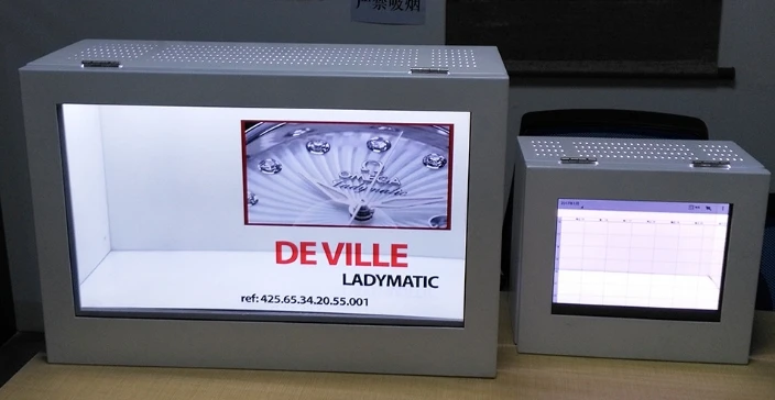 PC computer built in 22 32 42 47 55 65 85 inch LCD Touch interactive transparent advertising screen display monitor