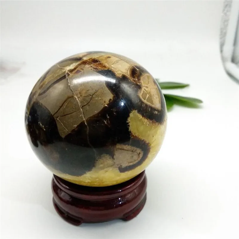 Natural Septarium Crystal Ball Crystal sphere healing Ball Polished Ball