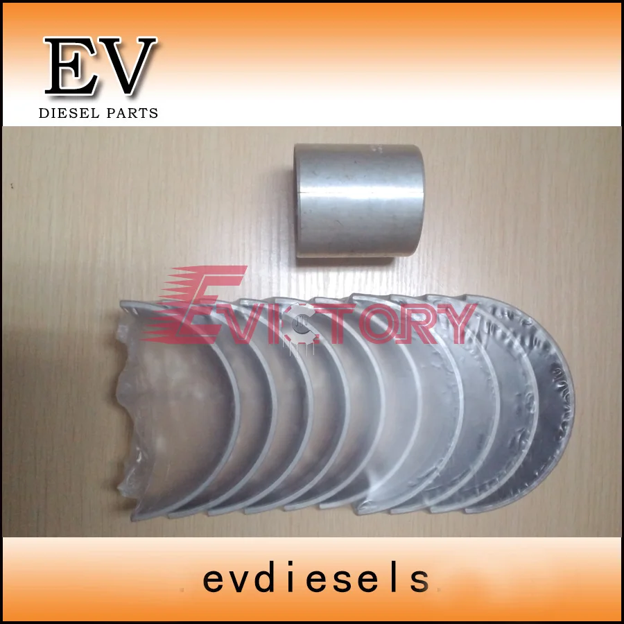 Engine bearing Komatsu 4D130 S4D130 crankshaft/main bearing+con rod bearing For excavator/bulldozer