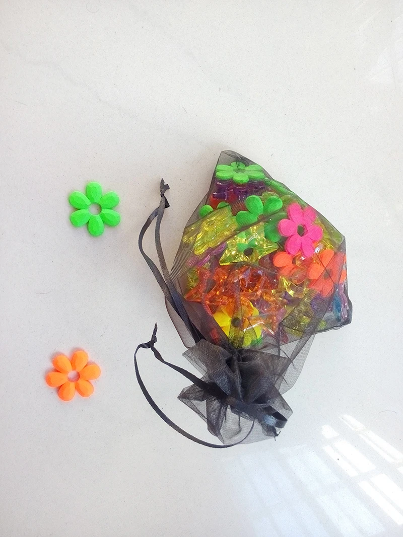 

30*40cm 100pcs Organza Bag black Drawstring bag jewelry packaging bags for tea/gift/food/candy small transparent pouch Yarn bag